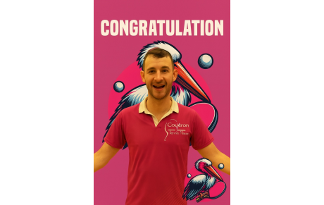 congratulations for Coach Adrien